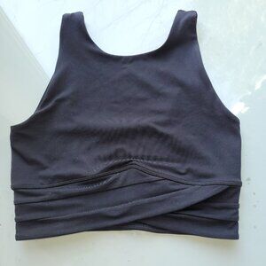 Sweaty Betty Black Crop Top Size S